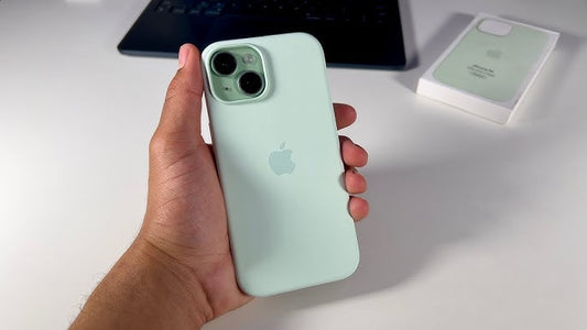 Apple Silicone Case with Magsafe - Mint