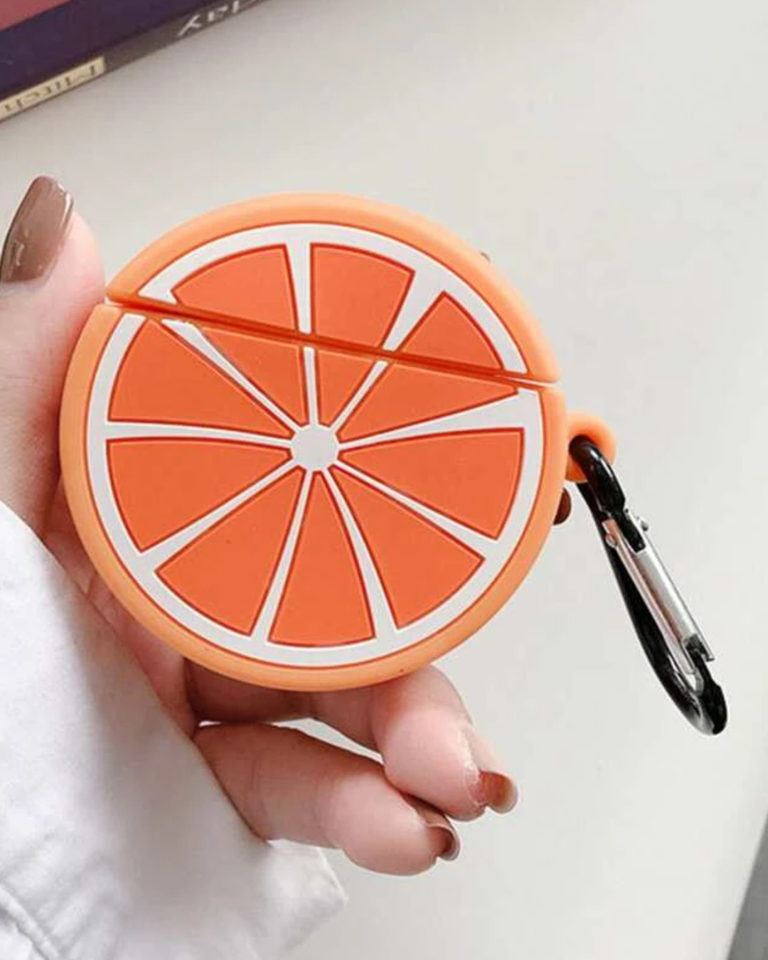 Orange Airpods Case