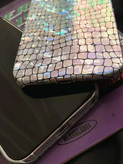 Laser Crocodile Pattern Case