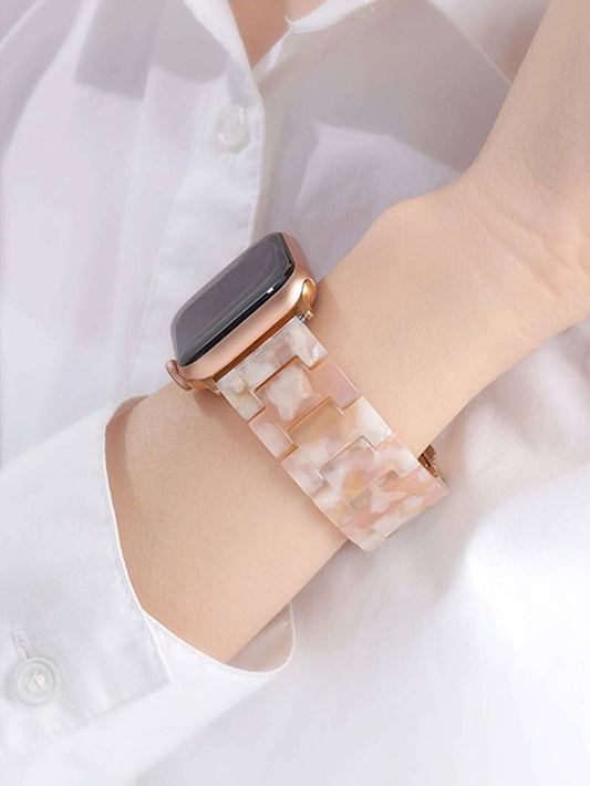 Tortoise Shell Marble Apple Watch Bands