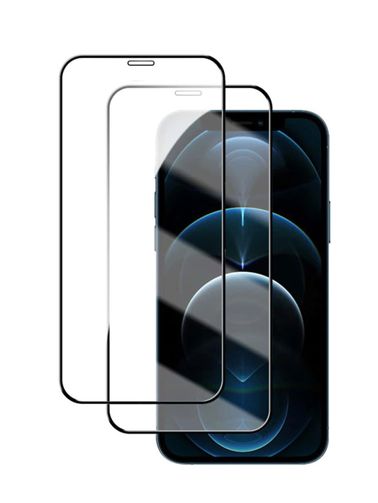 2 Pcs Full Coverage Tempered Glass Pack