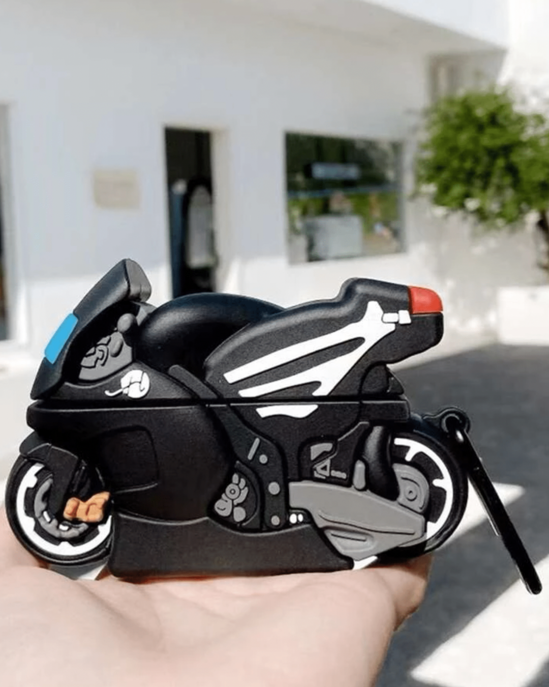 Motorbike Airpods Case
