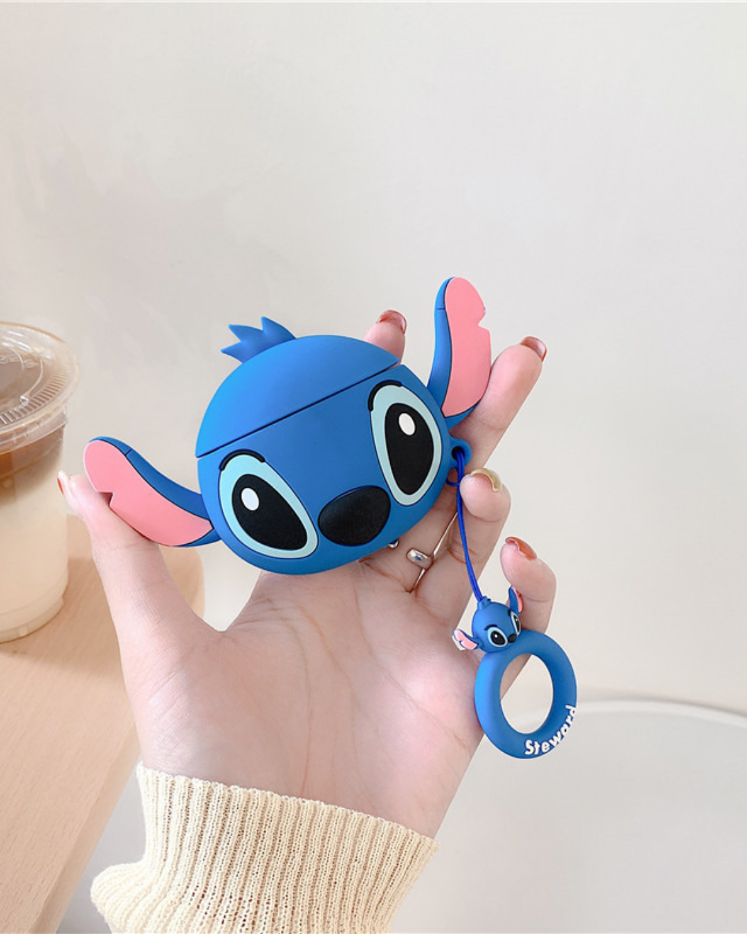 Stitch Airpods Case