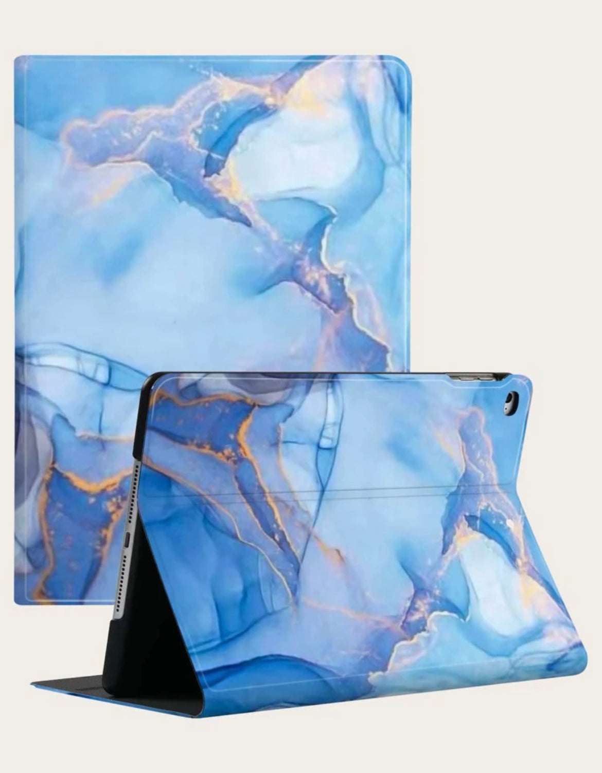 Marble Print iPad Case