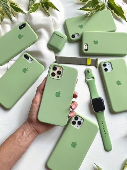 Apple Silicone Case - Pistachio