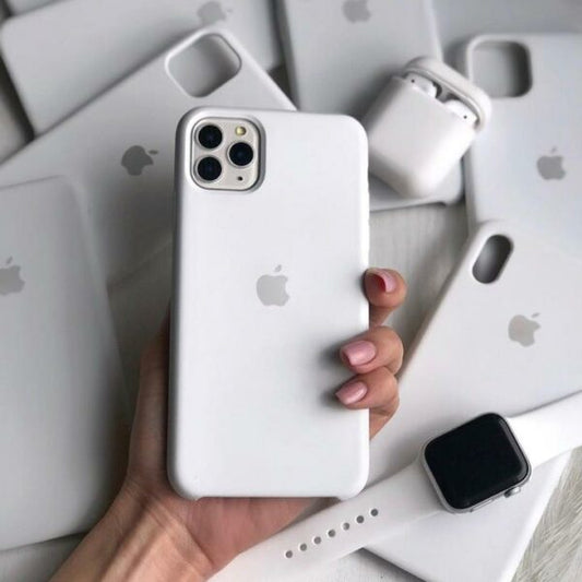 Apple Silicone Case - White