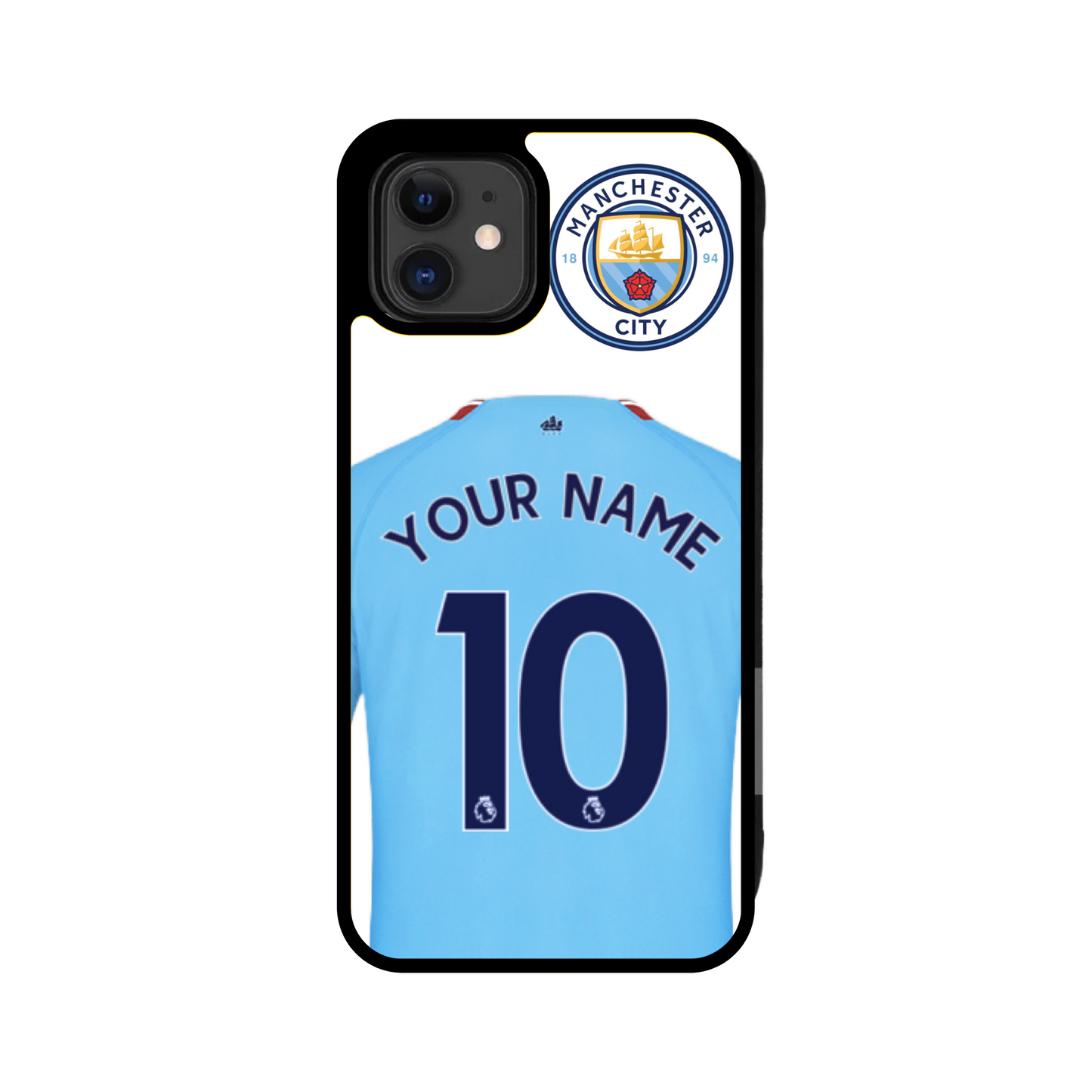 Manchester City Customisable T-Shirt Case
