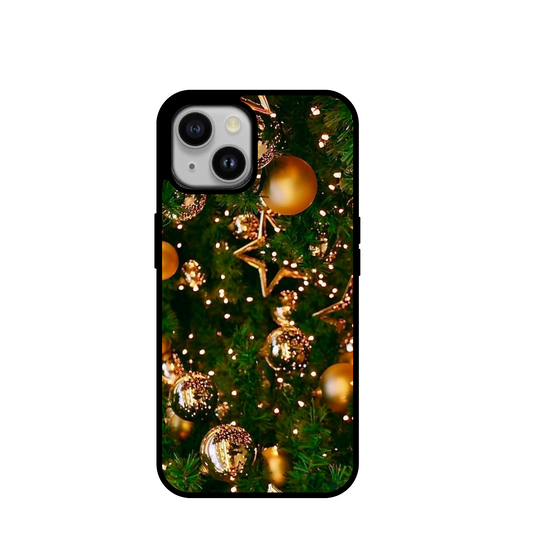 Gold Christmas Tree Case