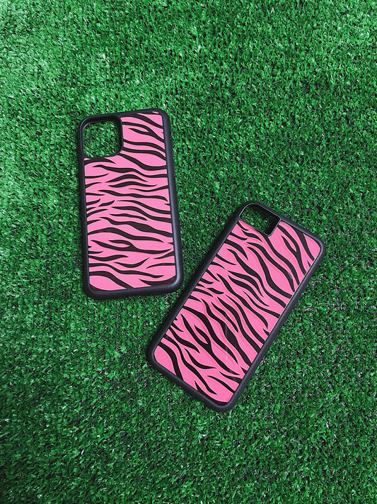 Pink Tiger Print Case